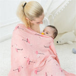 Muslin Baby Blankets Newborn Photography Accessories Soft Breathable Swaddle Wrap Infant Bamboo Cotton Baby Bedding Bath Towel