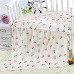 2 Layers Baby Swaddle Wrap Newborn Blanket Cotton Muslin Swaddle for Infant Kids Bath Towel Baby Bedding Sheet Play Mat