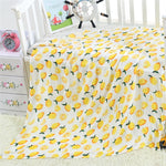 2 Layers Baby Swaddle Wrap Newborn Blanket Cotton Muslin Swaddle for Infant Kids Bath Towel Baby Bedding Sheet Play Mat