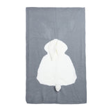 Fashion Baby Blankets Envelope for Newborns Baby Covers Rabbit Ear Swaddling Baby Wrap Photography Baby Girl Clothes