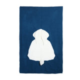 Fashion Baby Blankets Envelope for Newborns Baby Covers Rabbit Ear Swaddling Baby Wrap Photography Baby Girl Clothes
