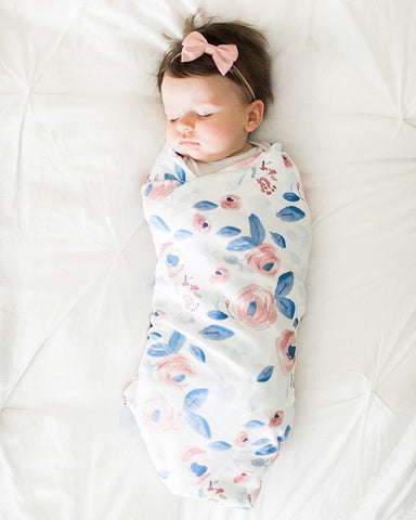 Newborn Baby Girl Boy Swaddle Wrap Blanket Sleeping Bag+Headband